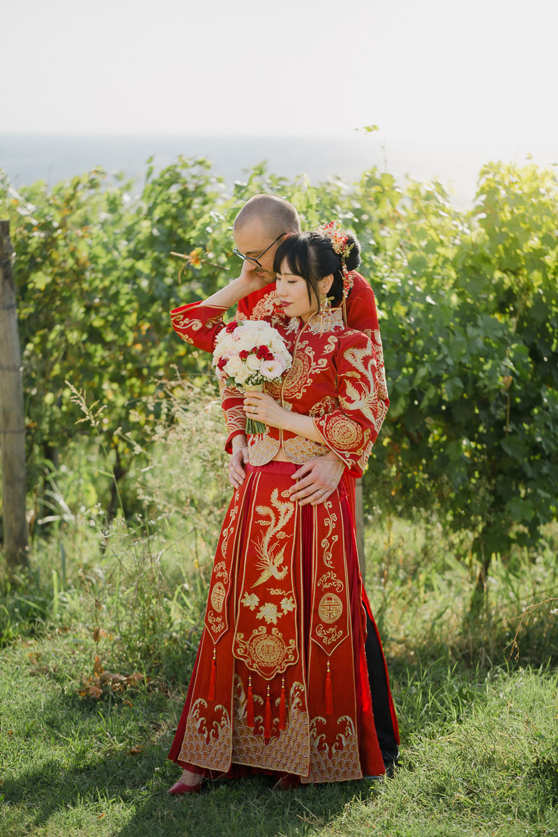 abito tradizionale cinese matrimonio